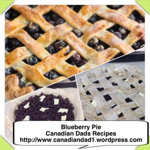 Traditional Blueberry Pie